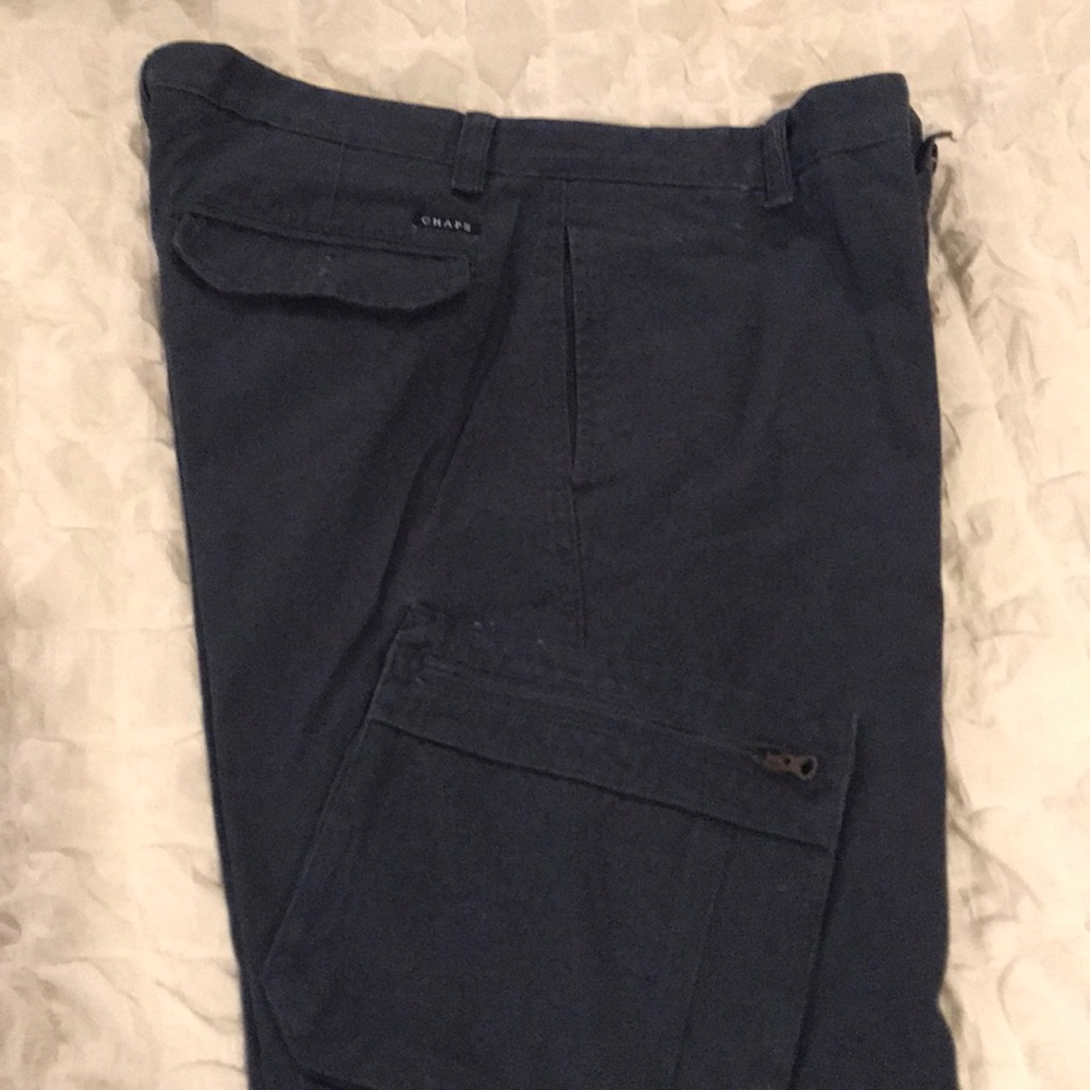 Chaps cargo chinos 34 x 32 custom slim fit